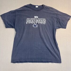 AS Sports Penn State Nittany Lions 2005 Football Champions T-Shirt Navy Blue XL
